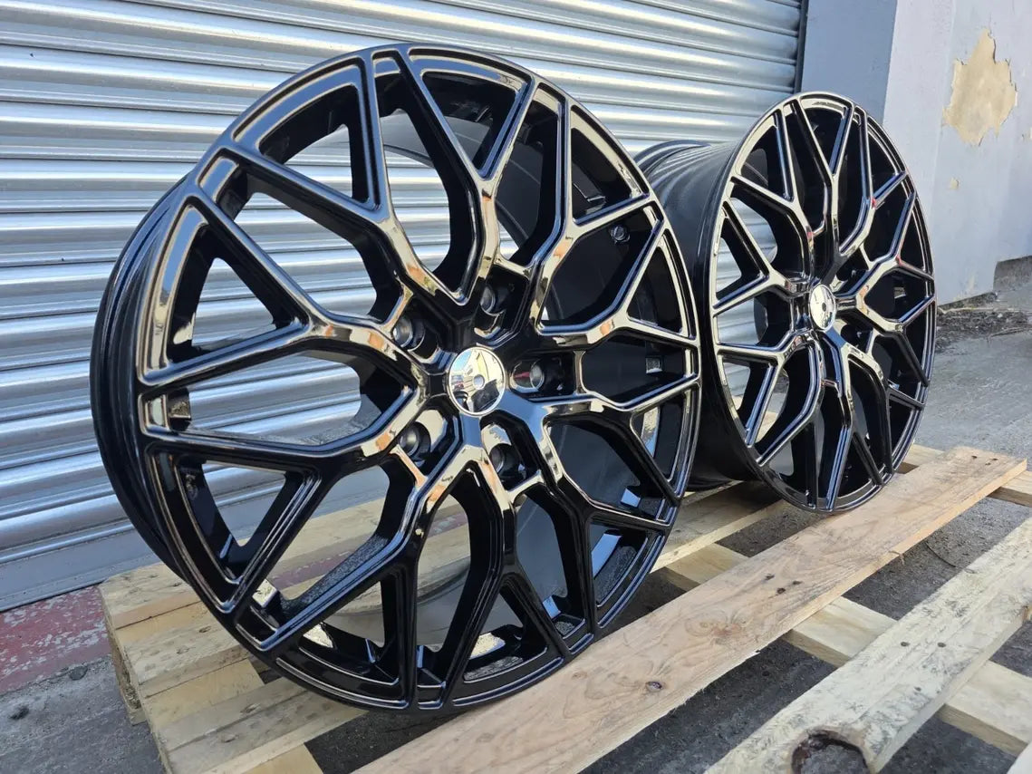 20" Ford Transit WC1 Gloss Black Alloy Wheels