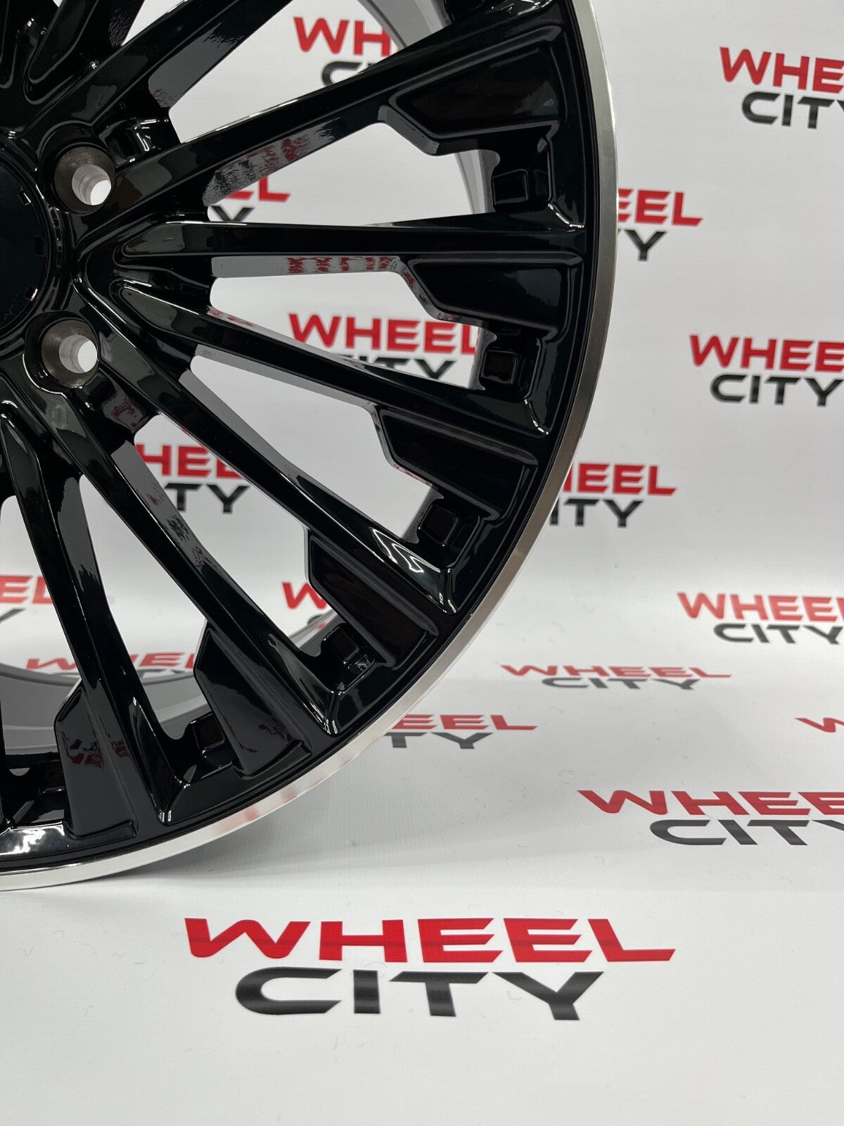 19" Mercedes Gloss Black Polished Lip New Turbine Style