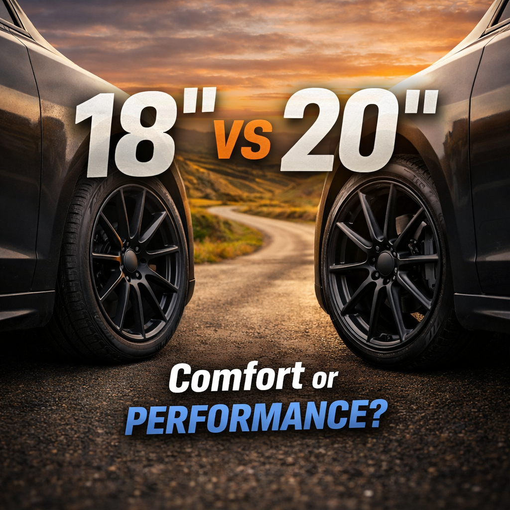 18 vs 20-inch wheels: which size rides best on UK roads?
