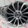 22" Range Rover/Land Rover Turbine Style Gunmetal Polished Alloys