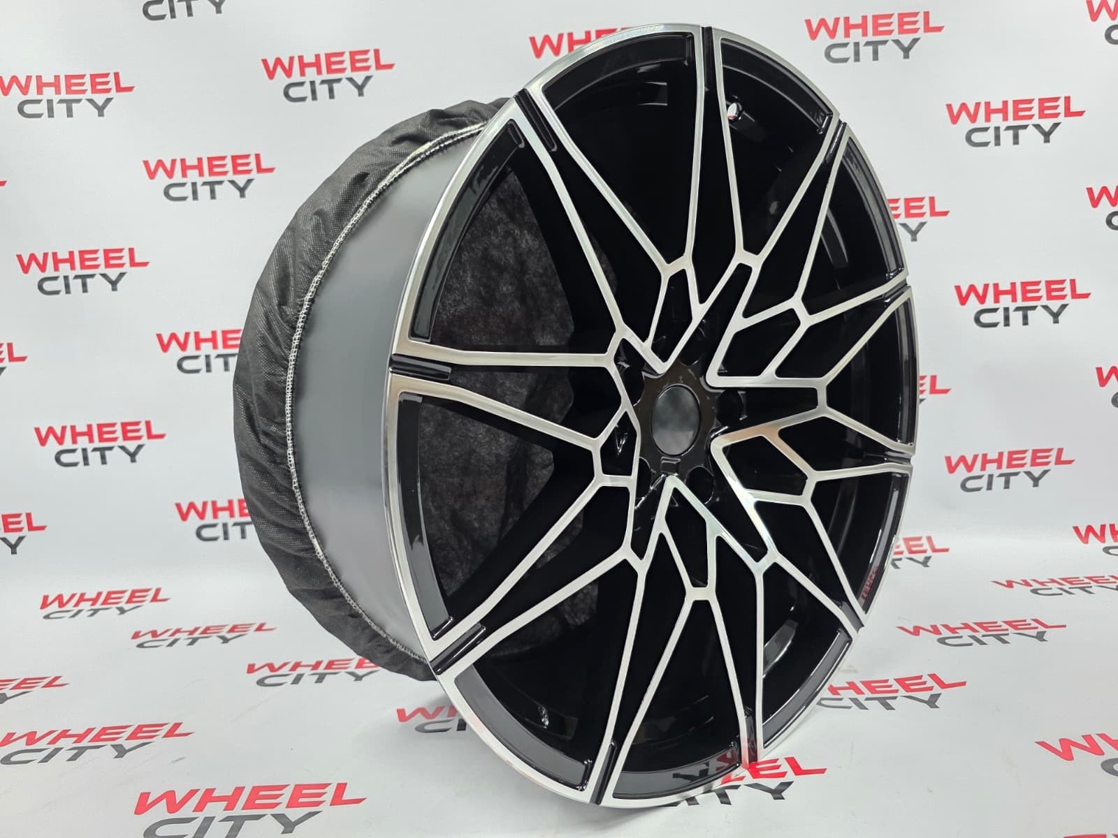 20" 826m BMW Style Black Polished Alloys