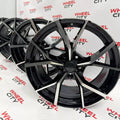 18" VW Estoril Black Polished Alloys