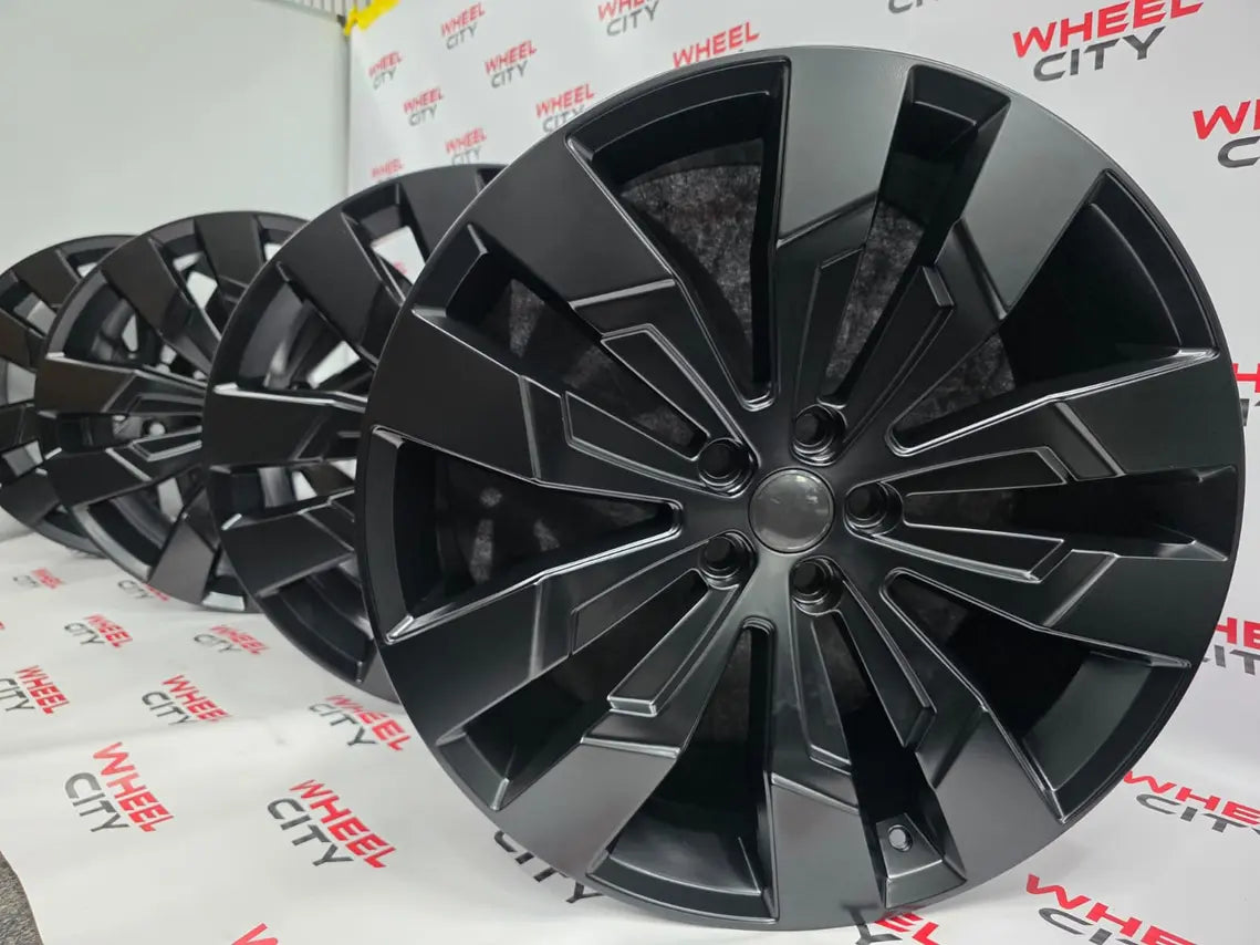 22" Land Rover/ Range Rover WX1 Style Satin Black Alloy Wheels