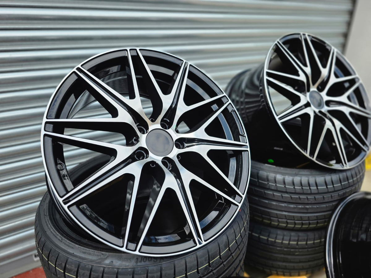 19" Mercedes Black Polished New AMG Style Alloys