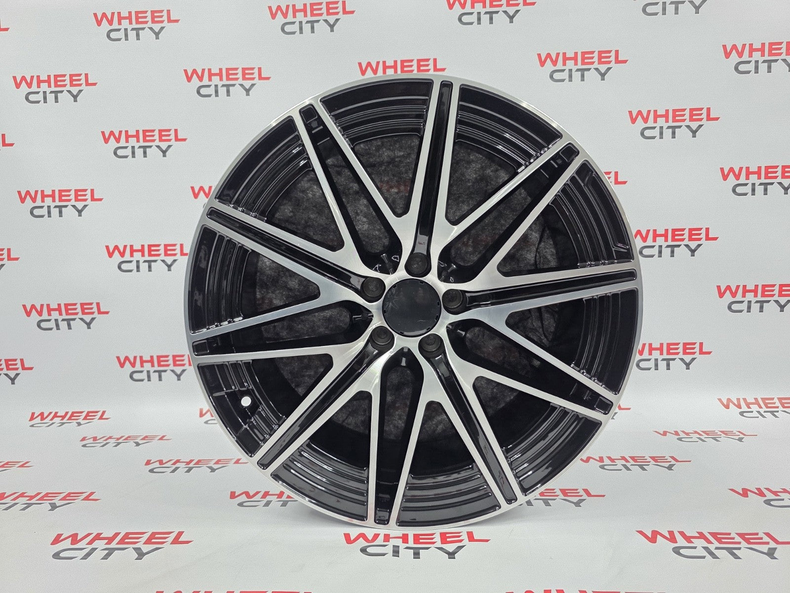 19" Mercedes NEW AMG Style Black Polished