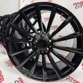 19" Mercedes Gloss Black Turbine Style