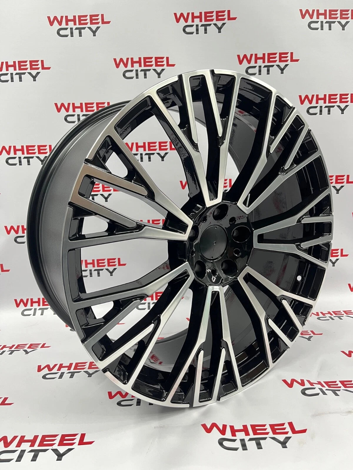 22" 745m BMW Style Black Polished Alloys