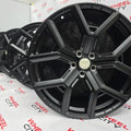 22" Land Rover/ Range Rover Style Satin Black Alloy Wheels
