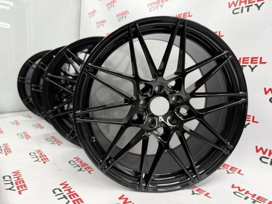 19" BMW 666m Style Gloss Black Alloys