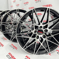 18" BMW 666m Style Black Polished Alloys