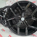 22" Land Rover/ Range Rover Style Gloss Black Alloy Wheels