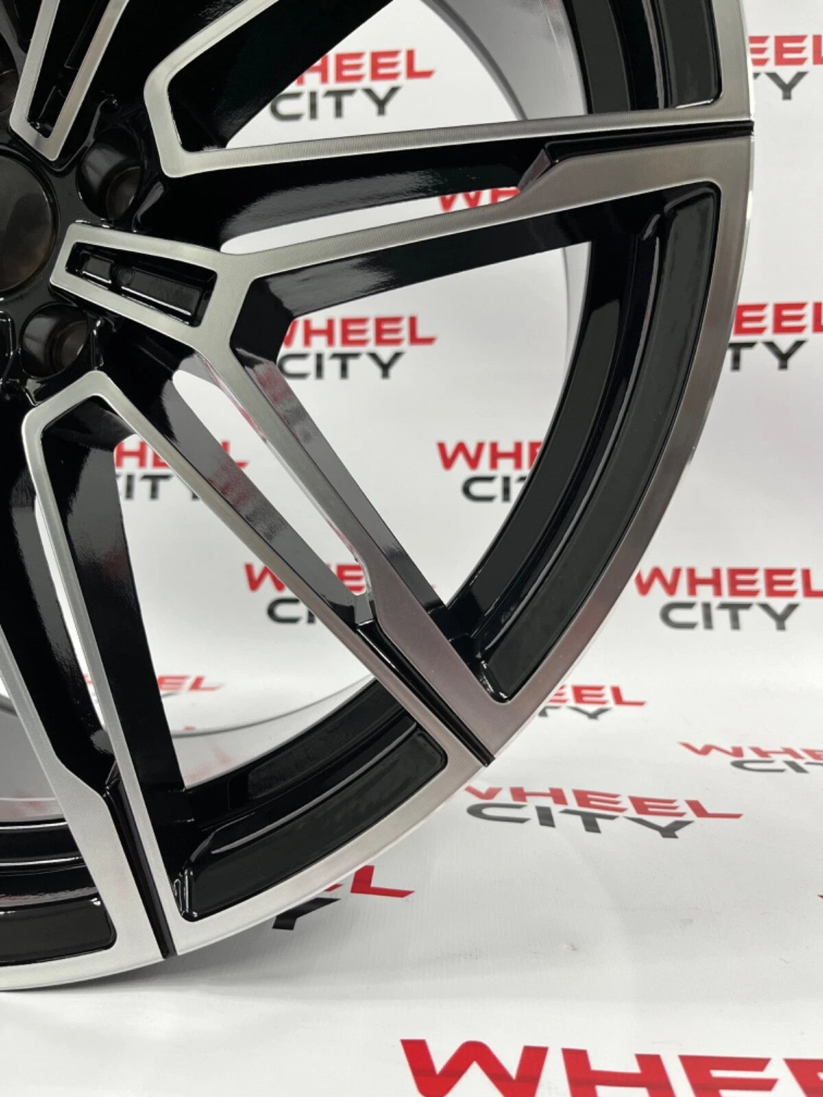 20" BMW M3/M4 Style Gloss Black Polished Alloys