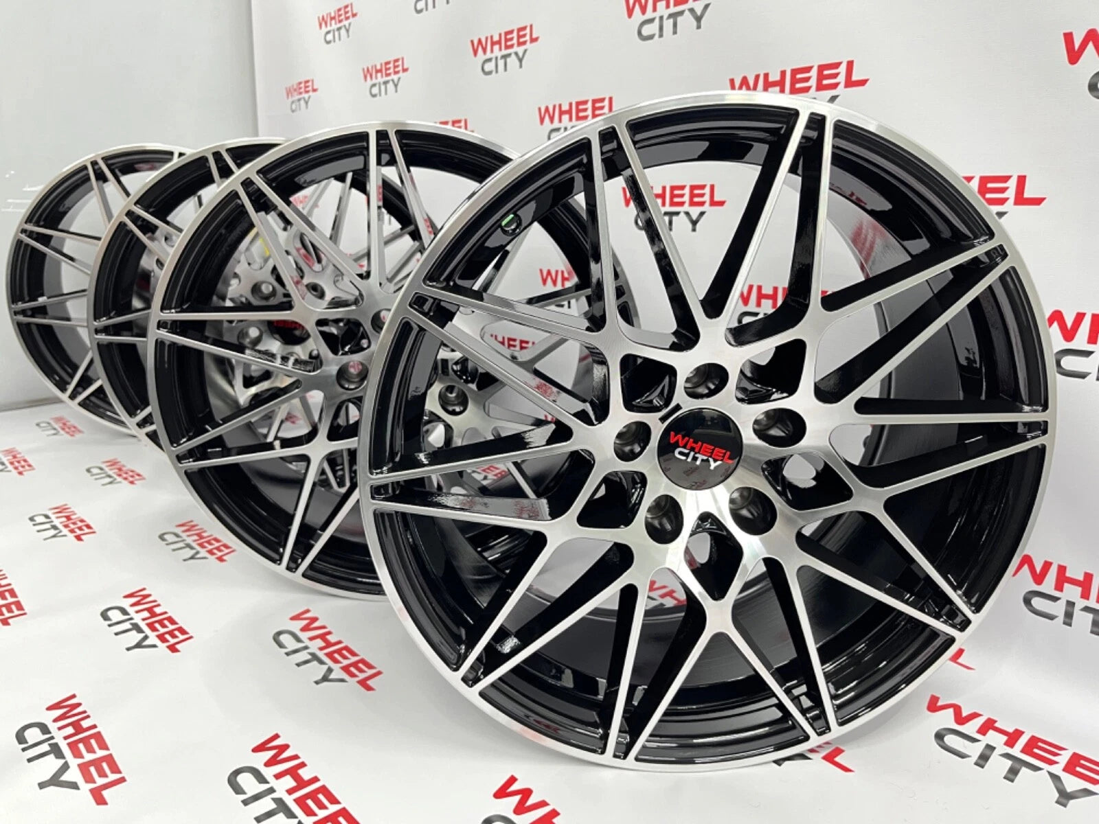 19" BMW 666m Style Black Polished Alloys