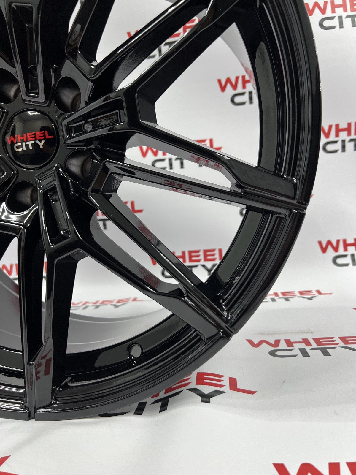 19" BMW M3/M4 Style Gloss Black Alloy Wheels