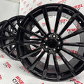 20" Gloss Black Mercedes Turbine style