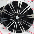 22" Range Rover/Land Rover Black Polished Alloys 1075 Style